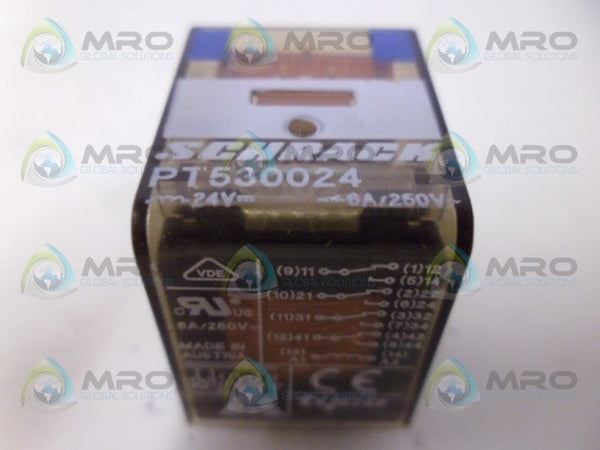 SCHRACK PT530024 RELAY 24V UNMP