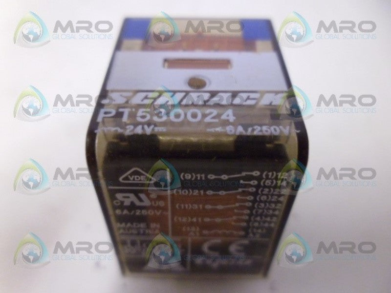 SCHRACK PT530024 RELAY 24V UNMP