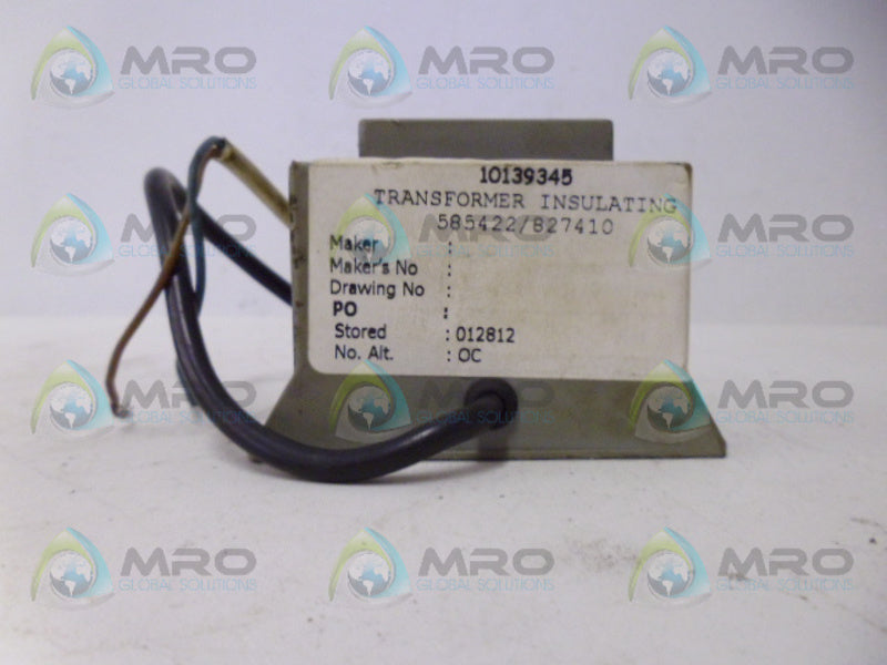 DIVERSEY ME6536B ISOLATING TRANSFORMER UNMP