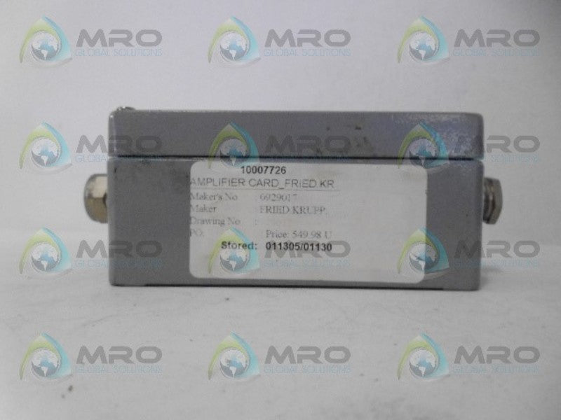 FRIED. KRUPP. 0929017 AMPLIFIER CARD NSNP