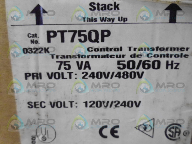 HAMMOND PT75QP TRANSFORMER NSMP