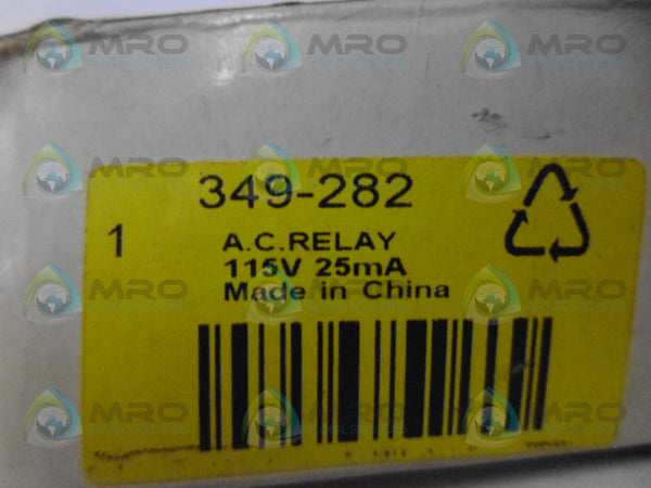 RS 349-282 RELAY 115V NSMP