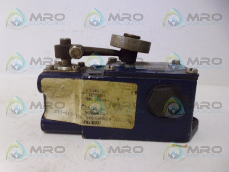 SCHMERSAL M2L035-11Z-M20 LIMIT SWITCH UNMP