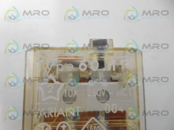 RINA 60.13 RELAY 10A 250V UNMP