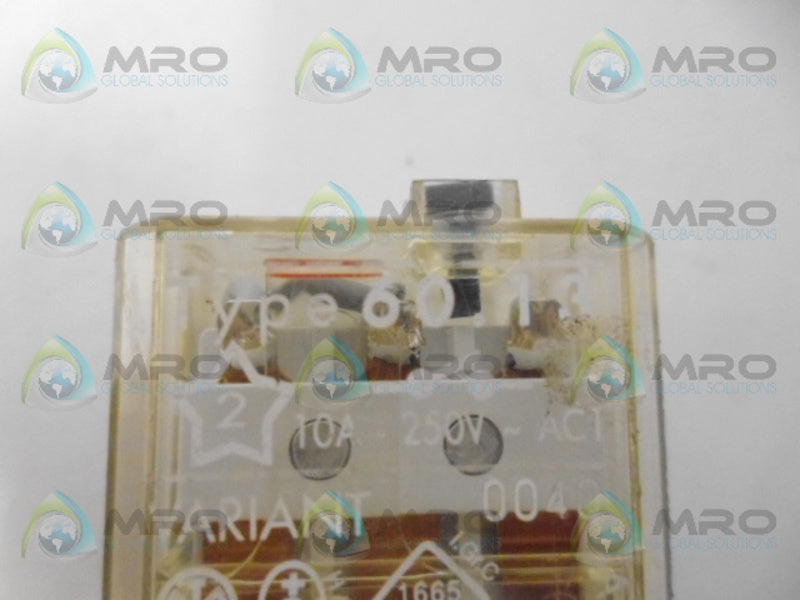 RINA 60.13 RELAY 10A 250V UNMP