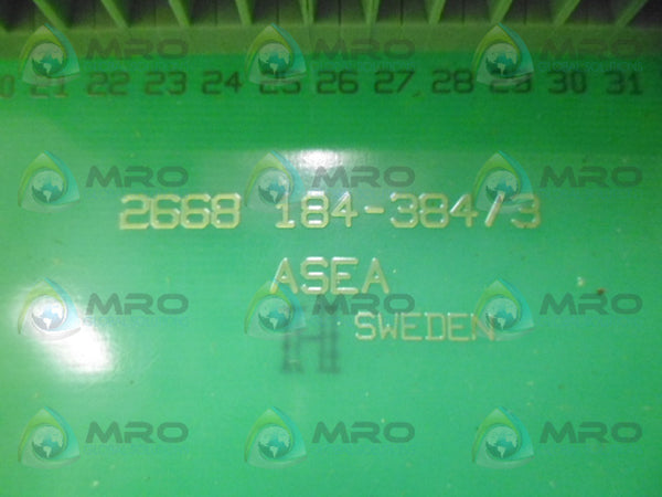 ASEA 2668 184-384/3 CIRCUIT BOARD UNMP