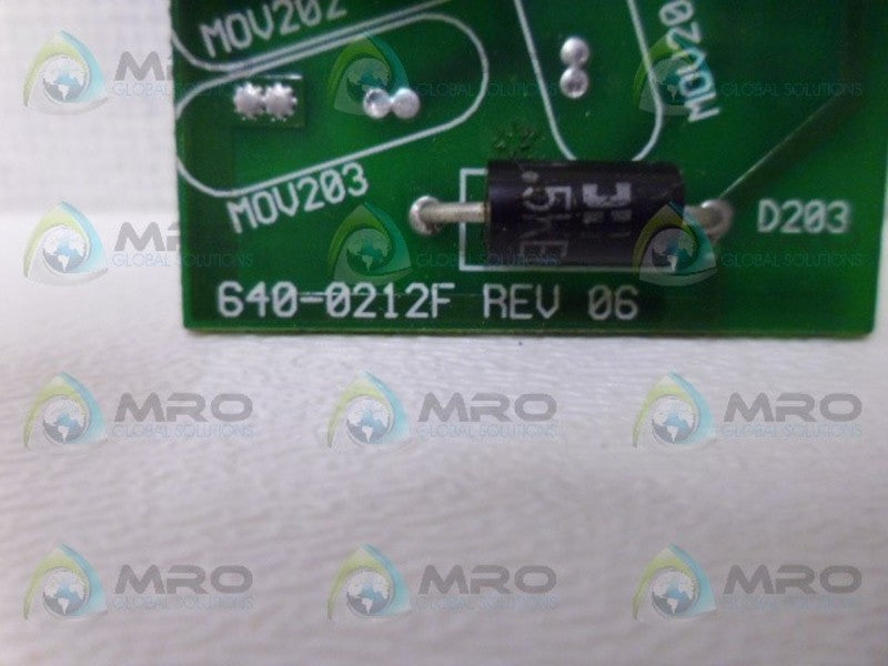 APCC 640-0212F REV06 CIRCUIT BOARD NSNP
