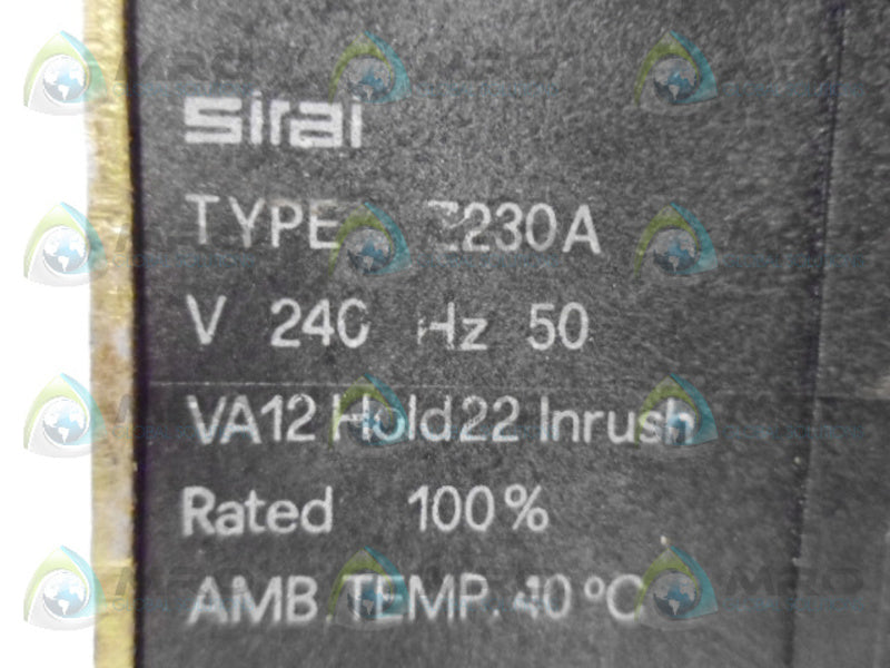 SIRAI Z230 COIL UNMP