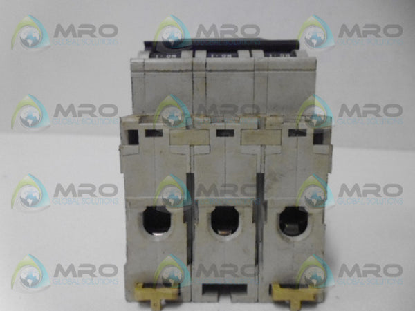 MERLIN GERIN C60N C10 CIRCUIT BREAKER 3P 10A UNMP