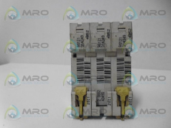 MERLIN GERIN C60N C10 CIRCUIT BREAKER 3P 10A UNMP