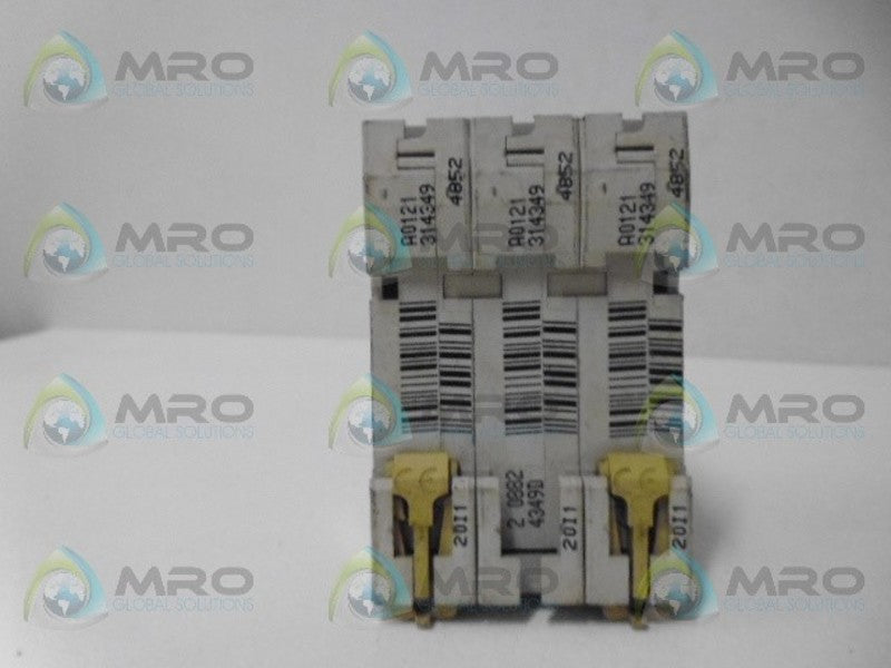MERLIN GERIN C60N C10 CIRCUIT BREAKER 3P 10A UNMP