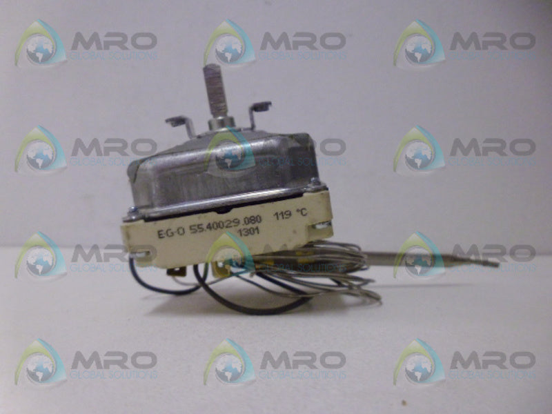 E G O 55.40029.080  1301 119C THERMOSTATIC SWITCH NSNP