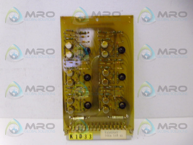 STROMBERG SGEA118A1 SCR CONTROL CARD UNMP