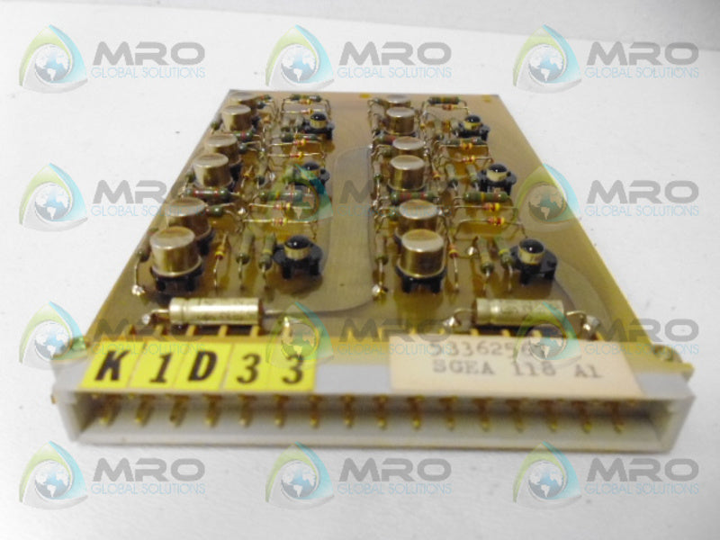 STROMBERG SGEA118A1 SCR CONTROL CARD UNMP