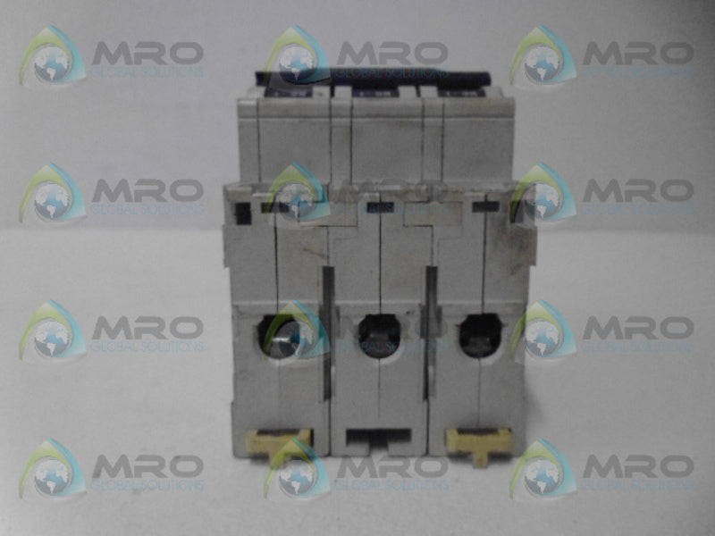MERLIN GERIN C60H C10 CIRCUIT BREAKER 3P 10A UNMP