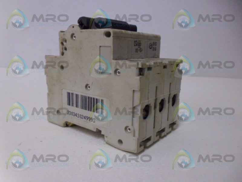MERLIN GERIN C60H C10 CIRCUIT BREAKER 3P 10A UNMP