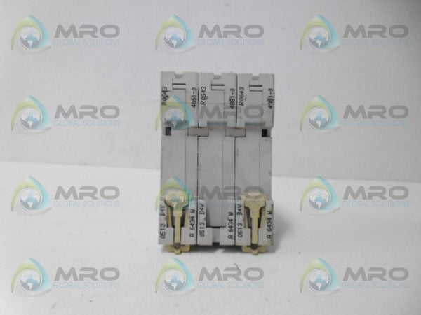 MERLIN GERIN C60H C10 CIRCUIT BREAKER 3P 10A UNMP