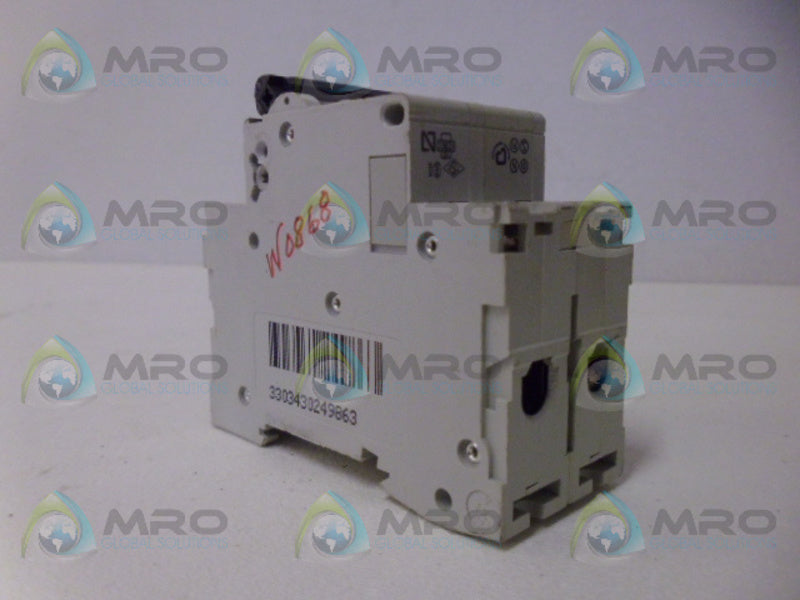 MERLIN GERIN C60H C10 CIRCUIT BREAKER 2P 10A UNMP