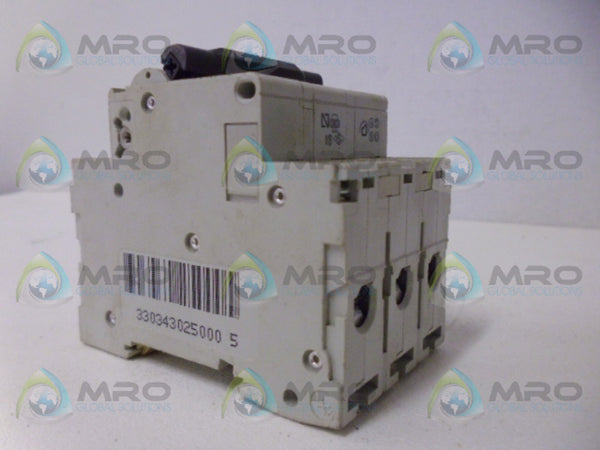 MERLIN GERIN C60H C16 CIRCUIT BREAKER 3P 16A UNMP