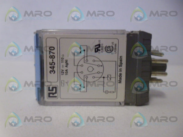 RS 345-870 RELAY DC12V UNMP
