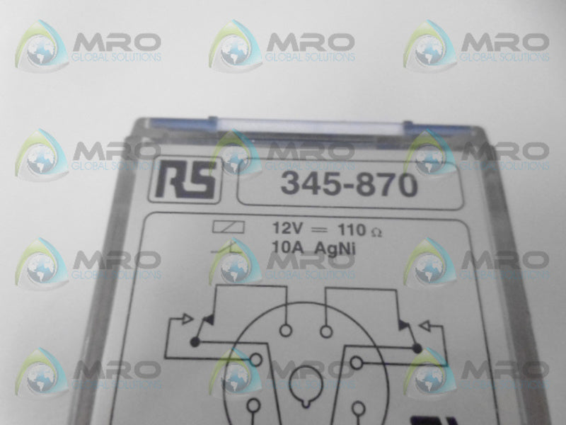 RS 345-870 RELAY DC12V UNMP