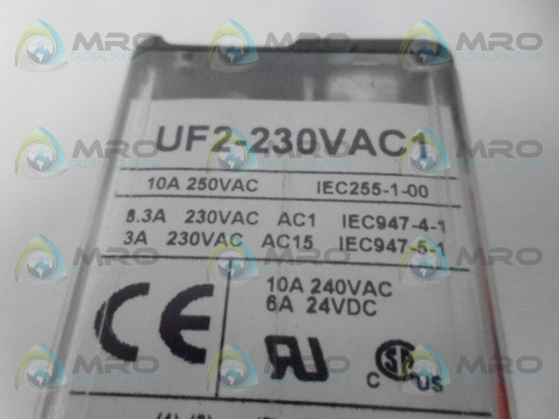 KUHNKE UF2-230VAC1 RELAY UNMP