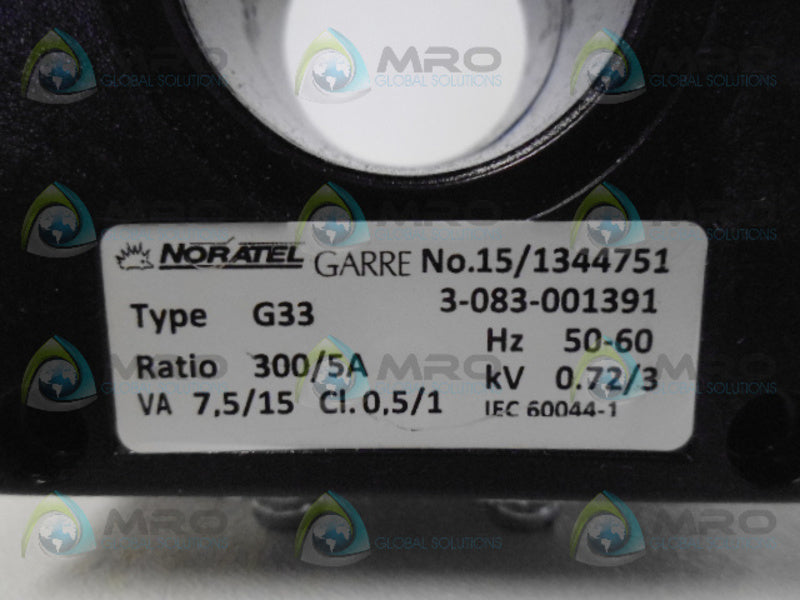 NORATEL G33 CURRENT TRANSFORMER NSMP