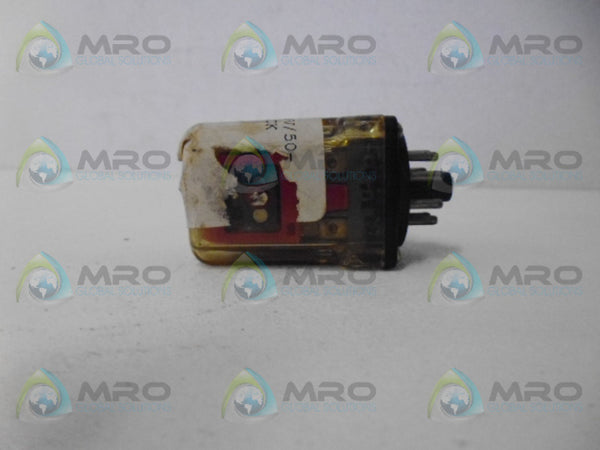SCHRACK 206220 RELAY 220V UNMP