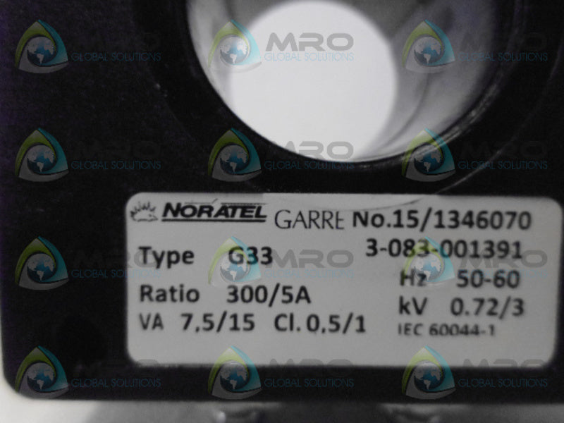 NORATEL G33 CURRENT TRANSFORMER NSNP