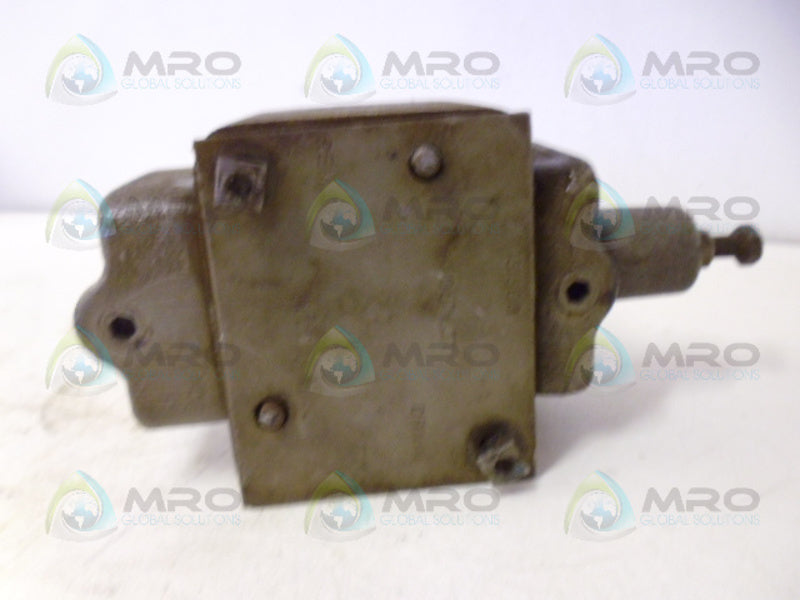 VICKERS RCG-06-D2-10 PRESSURE CONTROL VALVE UNMP