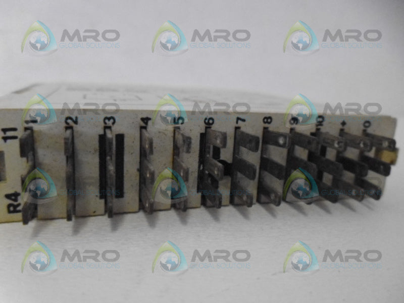 BROWN BOVERI GH R 411 0000 VO OUTPUT CARD UNMP