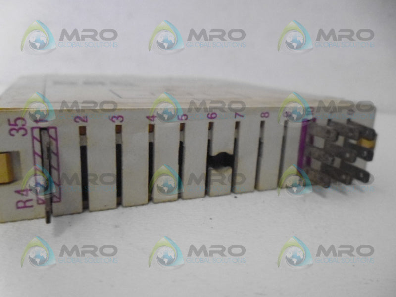 BROWN BOVERI GH R 435 0000 VO RELAY MODULE UNMP