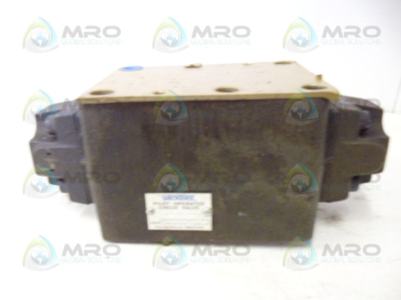 VICKERS DGPC-06-DA-51 PILOT OPERATED CHECK VALVE NSNP