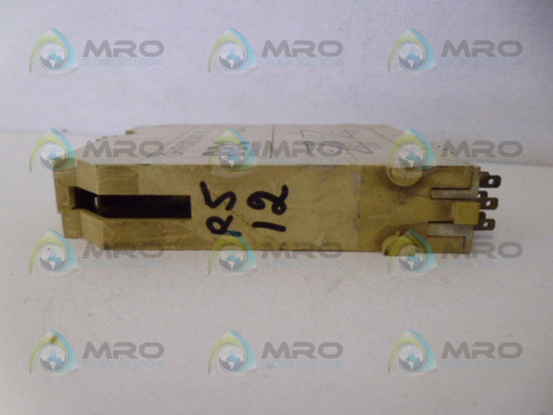 BROWN BOVERI GH R 512 0000 VO OUTPUT MODULE RELAY UNMP
