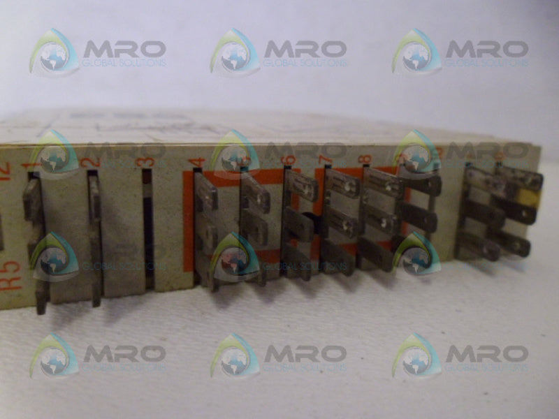 BROWN BOVERI GH R 512 0000 VO OUTPUT MODULE RELAY UNMP