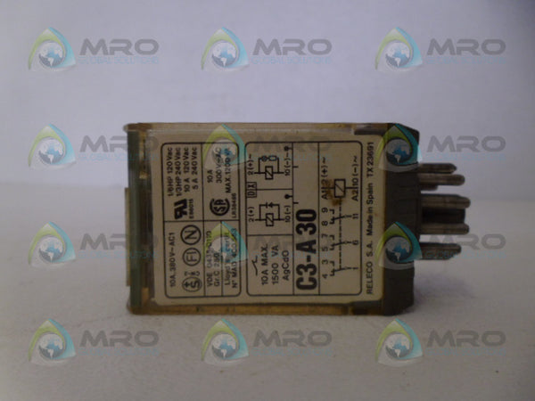 RELECO C3-A30 RELAY 380V UNMP