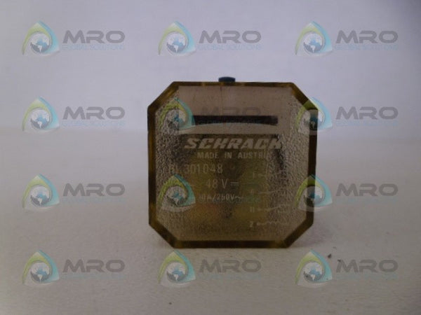 SCHRACK RL301048 RELAY 48V UNMP