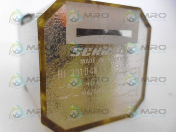 SCHRACK RL301048 RELAY 48V UNMP