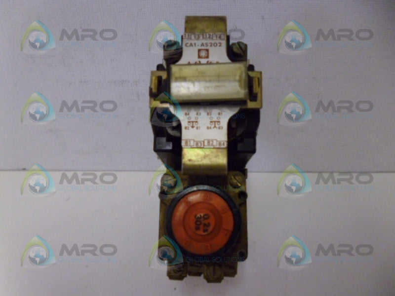 TELEMECANIQUE CA1-AS202 TIME DELAY RELAY UNMP