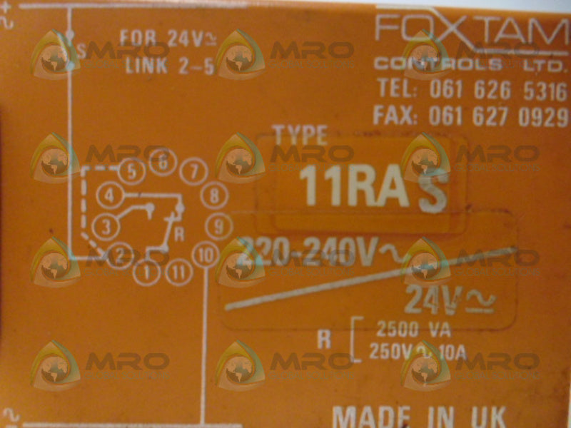 FOXTAM 11RAS DELAY OFF TIMER UNMP