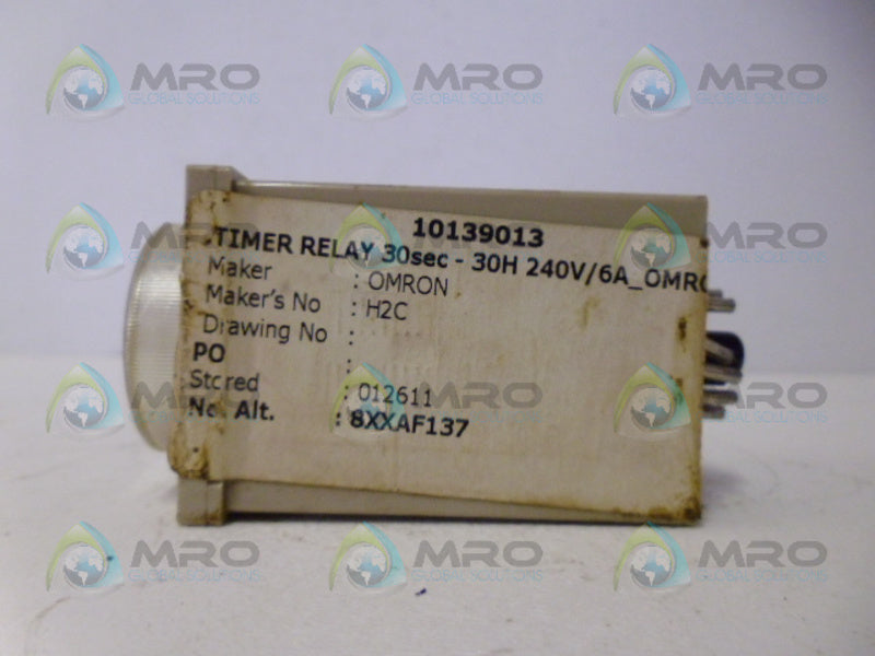 OMRON H2C-R TIMER 3.0 SEC UNMP
