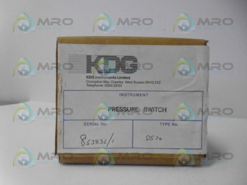 KDG D520 PRESSURE SWITCH  NSMP