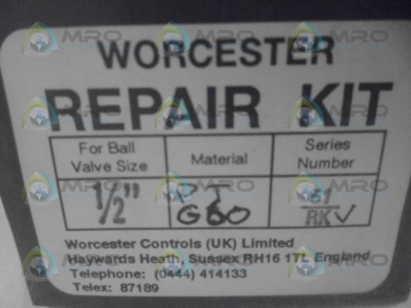 WORCESTER PTG60  REPAIR KIT 1/2'' NSMP