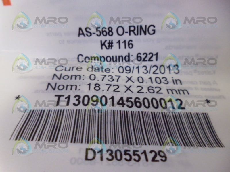 DUPONT AS-568 K#116 NSMP