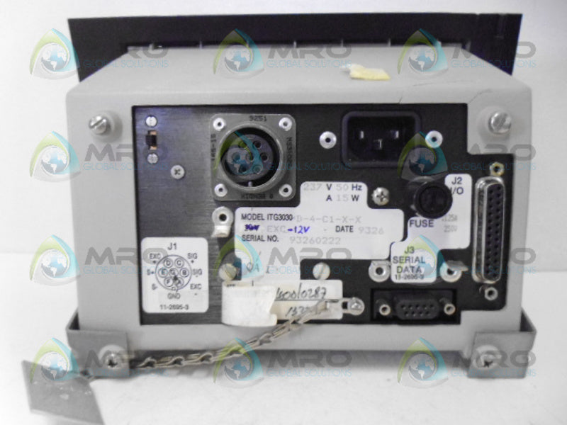NOVA WEIGH ITG3030-D-4-C1-X-X WEIGH INDICATOR NSNP