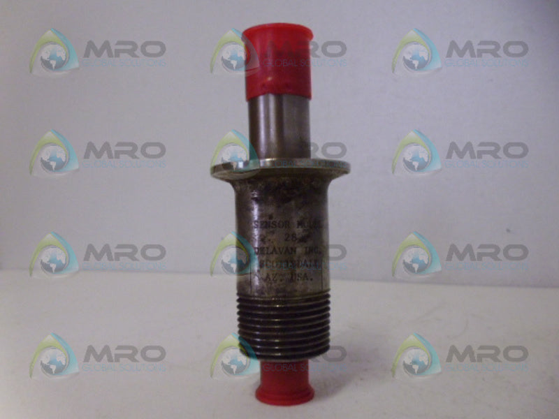 DELAVAN ELECTRON MODEL 28 LIQUID LEVEL SENSOR UNMP