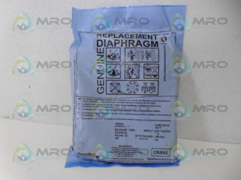CRANE DA0250E2 REPLACEMEMENT DIAPHRAGM NSMP