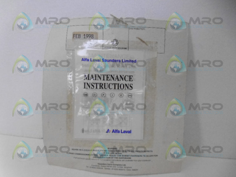 ALFA LAVAL A032/1.25" 214226 DIAPHRAGM  NSMP