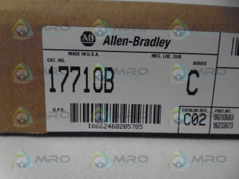 ALLEN BRADLEY 1771-OB SER. C DATE: 2004 NSFS