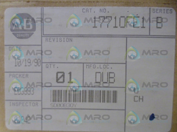 ALLEN BRADLEY 1771-OFE1 SER. B NSMP